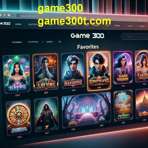 Descubra os Melhores Jogos em 'Favoritos' no game300